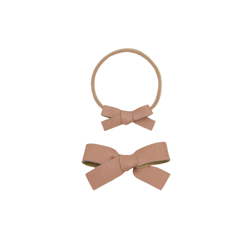 Leather 3 Pack - Sienna Bow Headbands