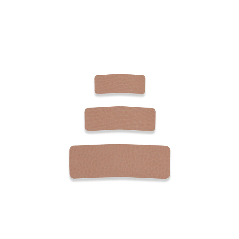Leather 3 Pack - Sienna Snap Clips
