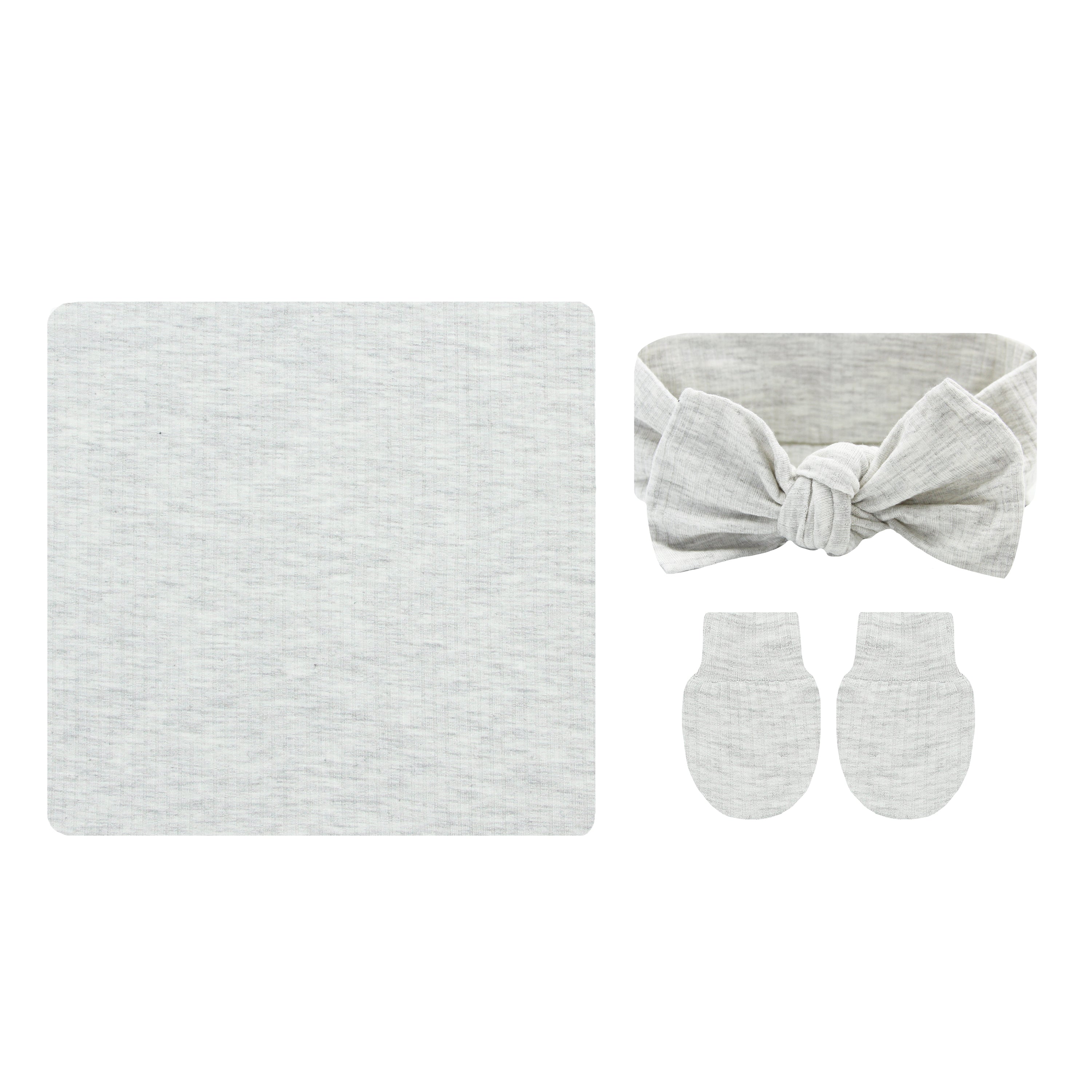 Stevie Ribbed Newborn Headband Bundle