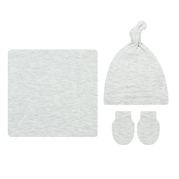 Stevie Ribbed Newborn Hat Bundle