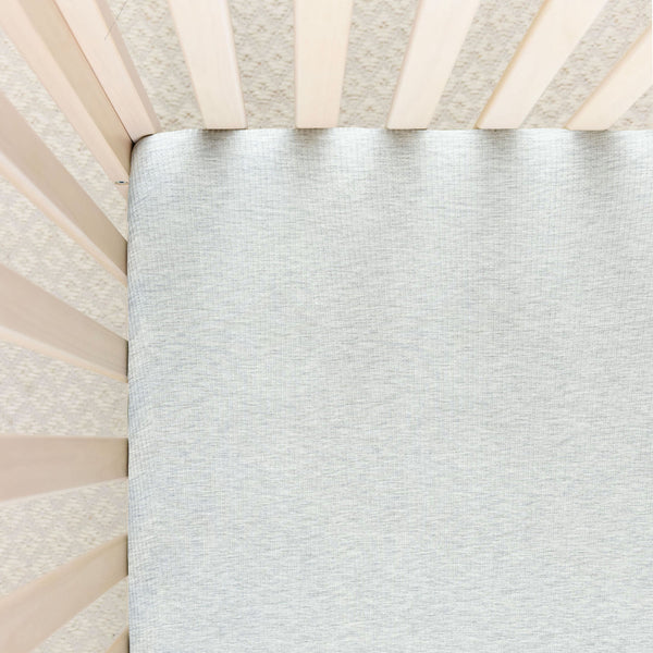 Stevie Ribbed Crib Sheet + Changing Pad Cover Pack