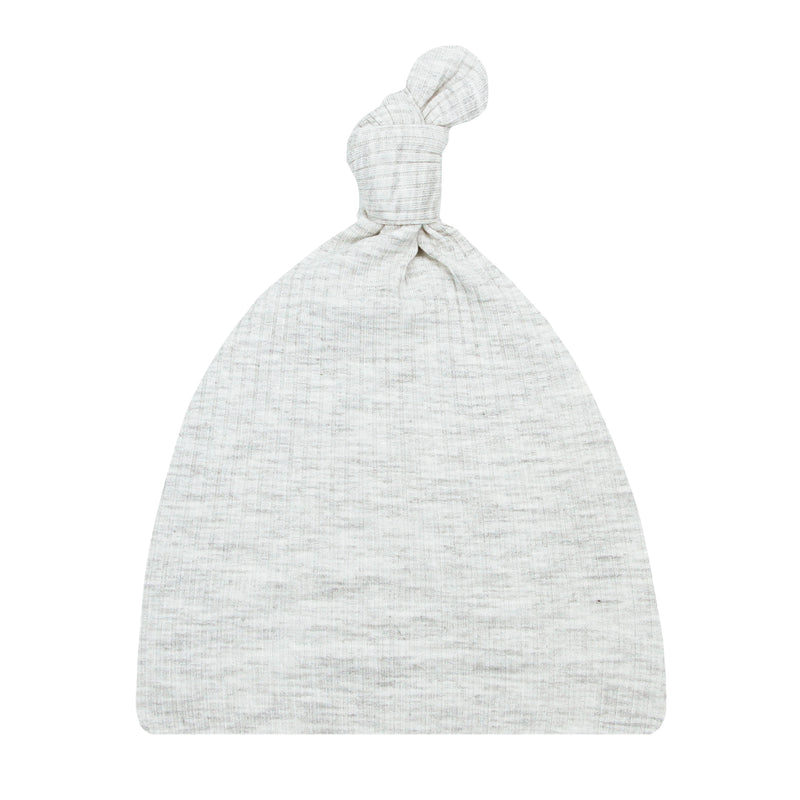 Stevie Ribbed Top Knot Hat