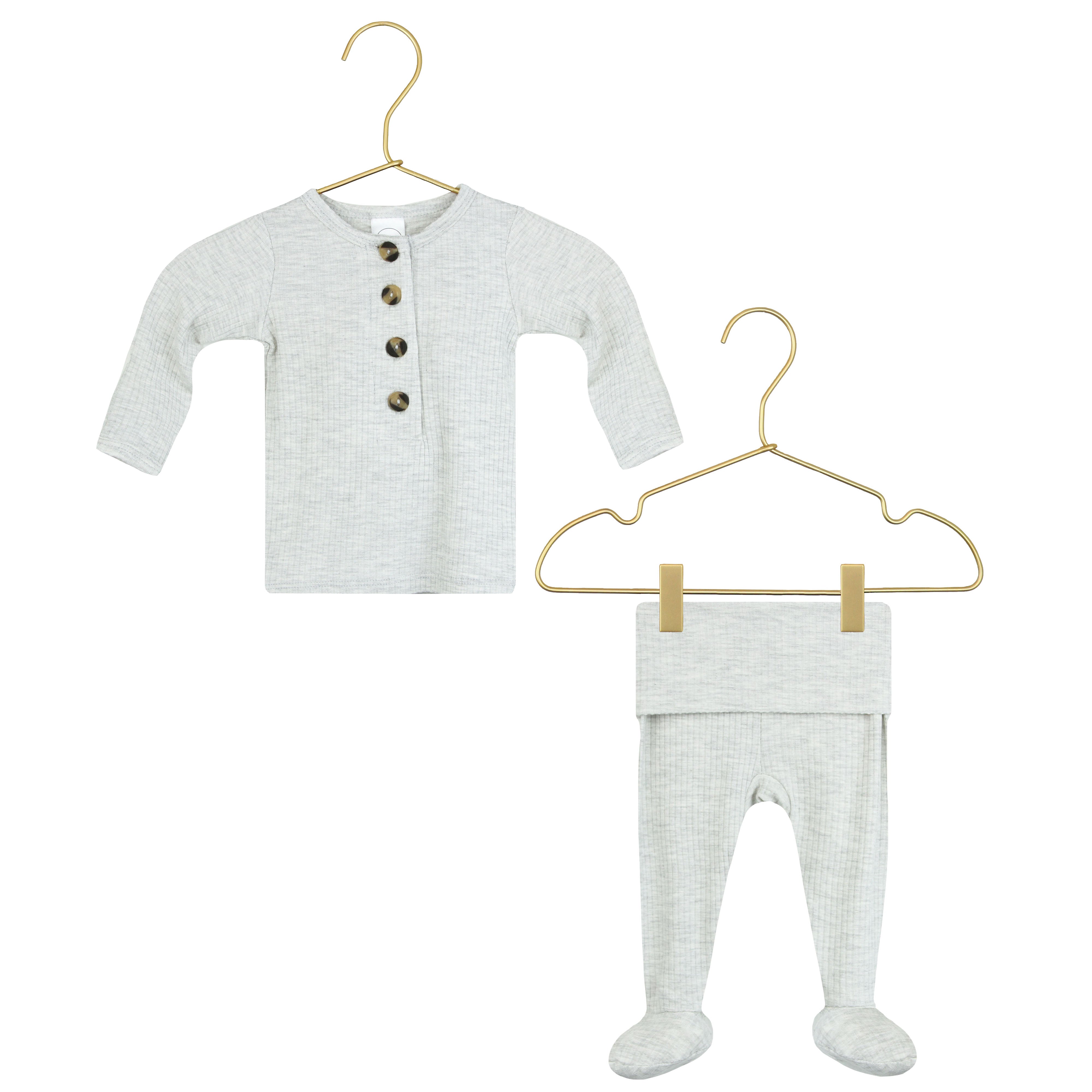 Stevie Ribbed Top + Bottoms