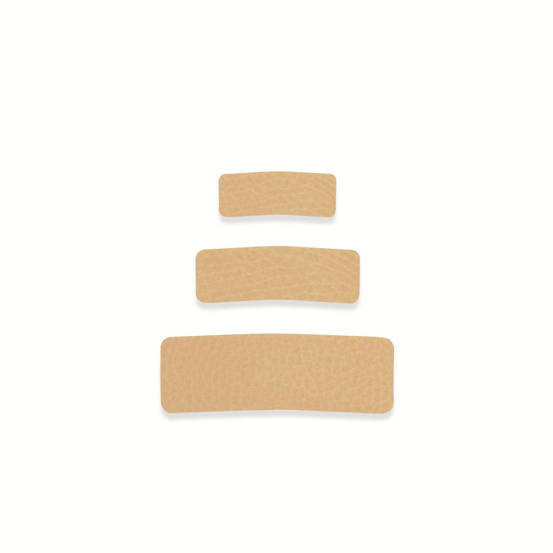 Leather - Tan Snap Clip
