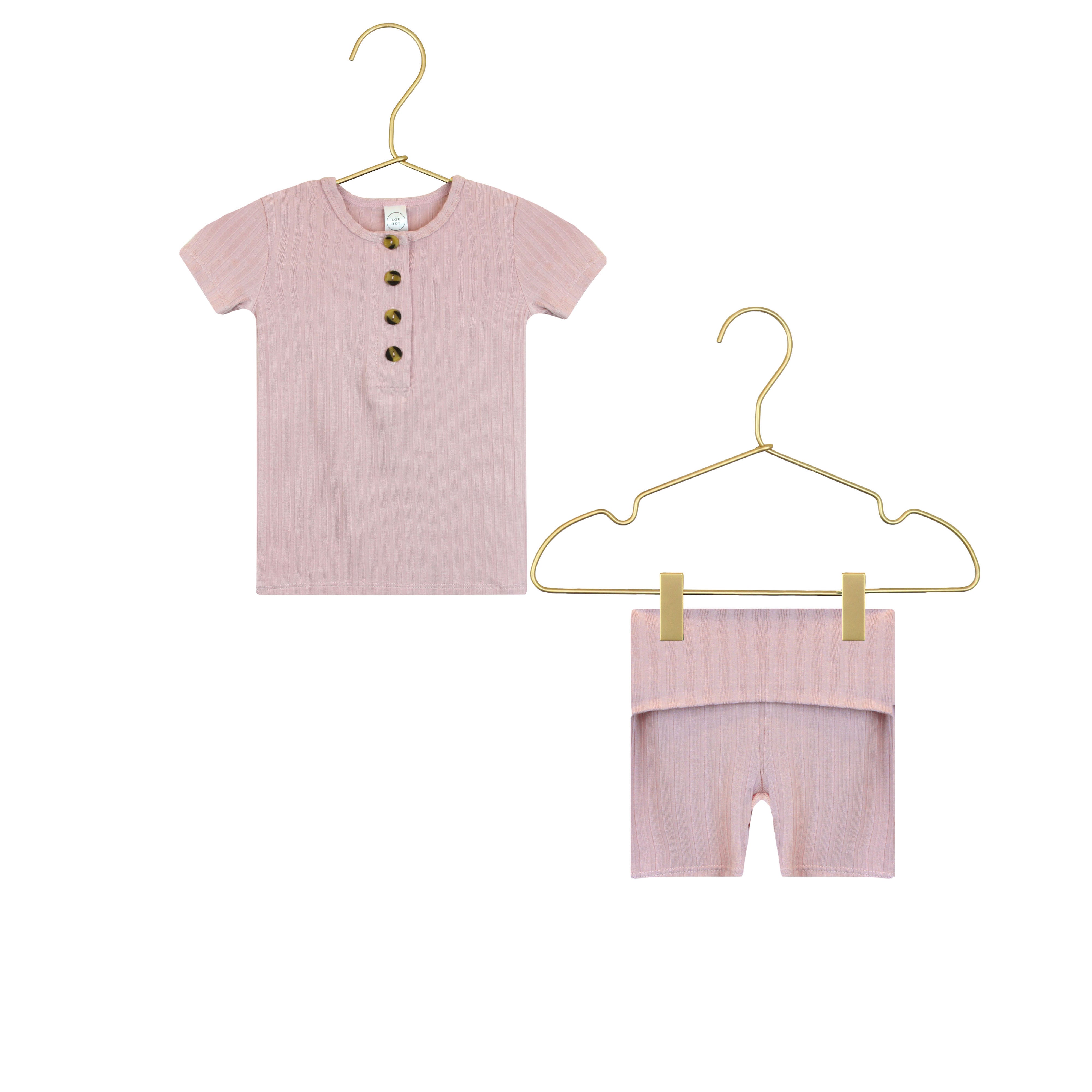 Tessa Ribbed Shortie Set