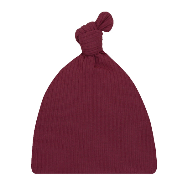 Libby Ribbed Top Knot Hat