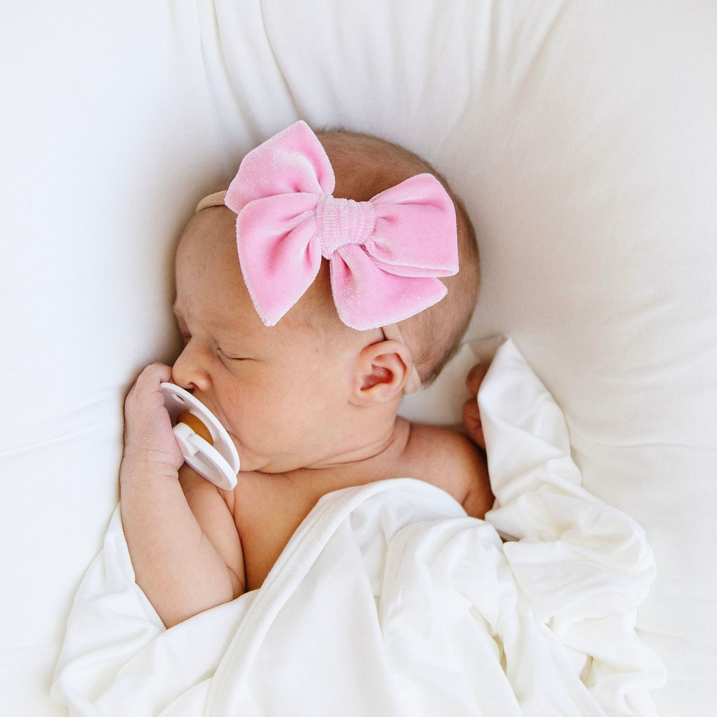 Velvet - Bubblegum Bow Headband