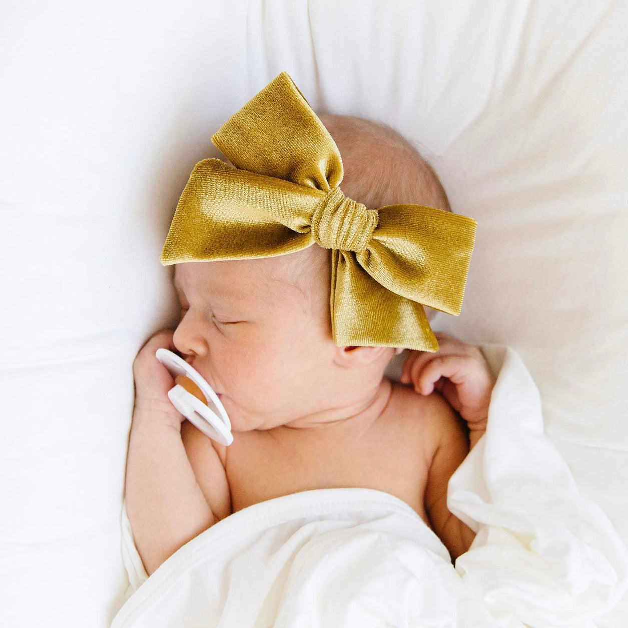 Velvet - Marigold Bow Headband