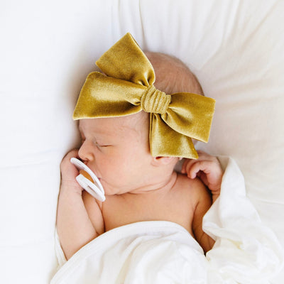 Velvet - Marigold Bow Headband
